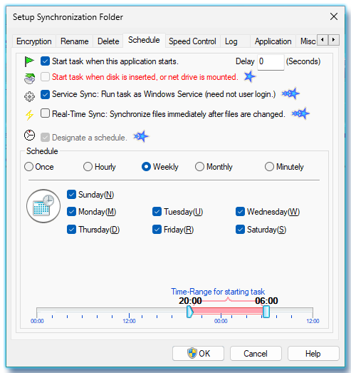 Choose automation option